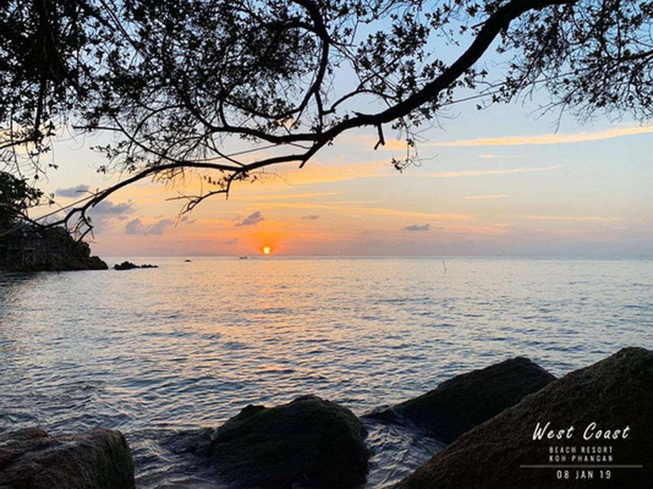 West Coast Beach Resort Ko Pha Ngan Buitenkant foto