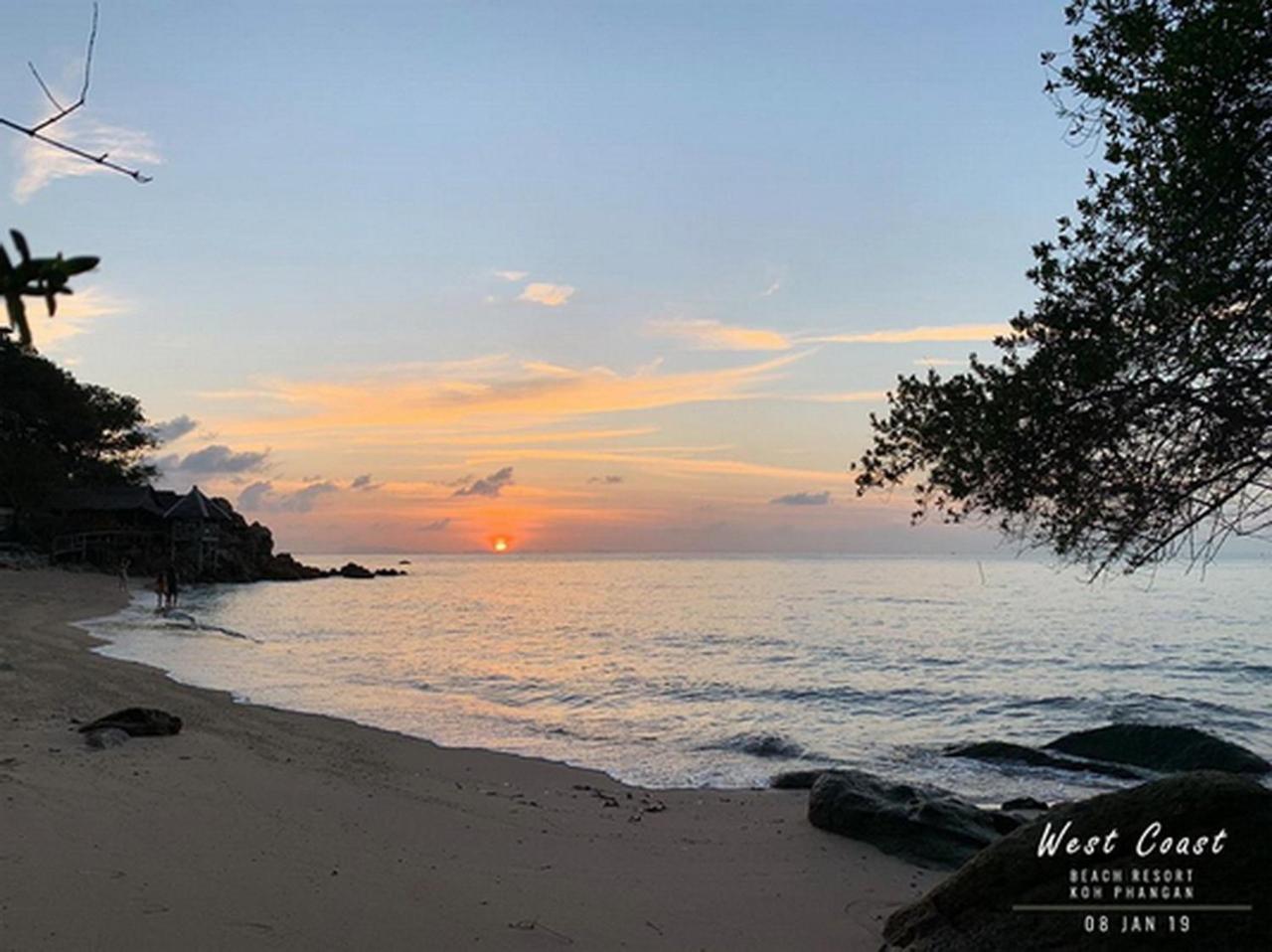 West Coast Beach Resort Ko Pha Ngan Buitenkant foto
